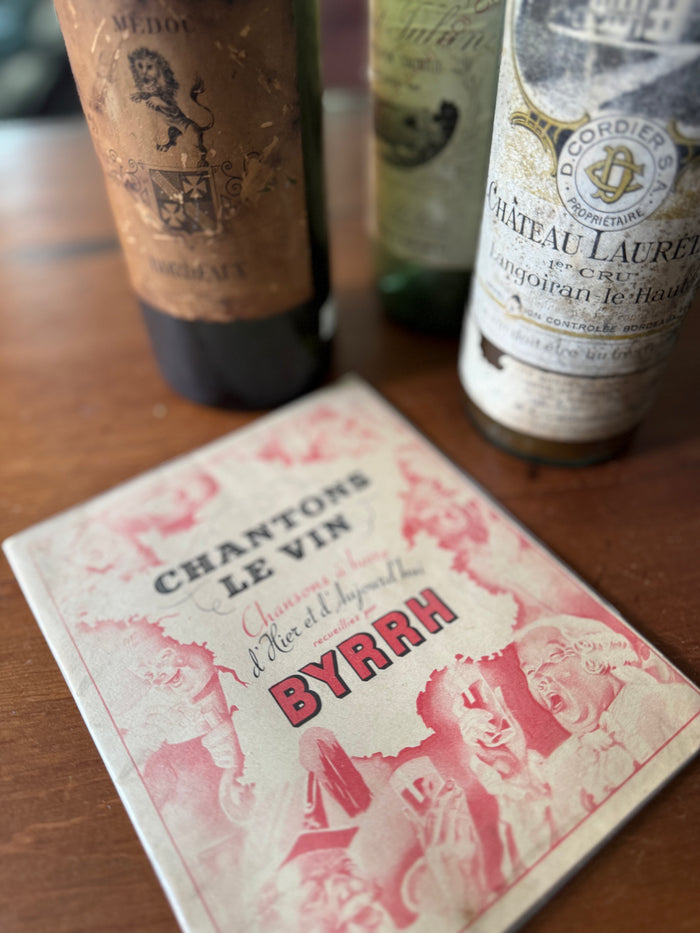 Vintage French Byrrh Songbook – Chantons le Vin, Circa 1930s
