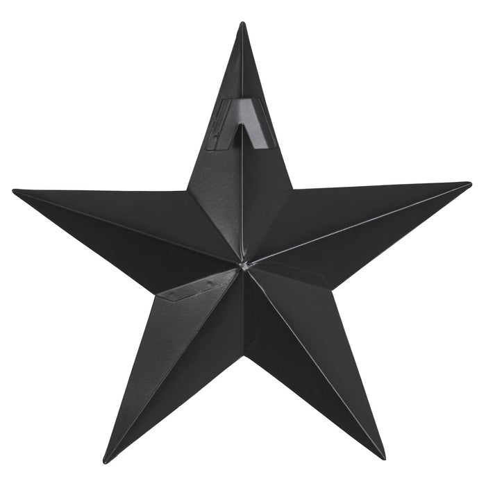8" Speckled Black Barn Star - Primitive Star Quilt Shop