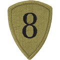 8th Personnel Command OCP/Scorpion Patch Patches and Service Stripes
