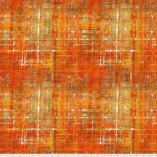 Abandoned - Scraped Layers - Sienna - by Tim Holtz with Free Spirit Fabrics
