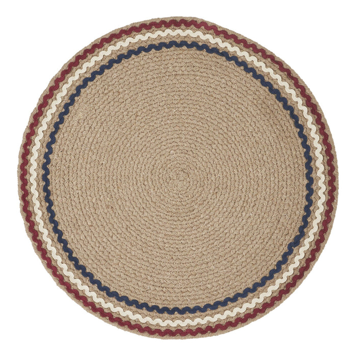 Americana Rickrack Placemat 14" - Primitive Star Quilt Shop