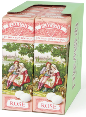 Anis de Flavigny Pocket-size box 18g original rose