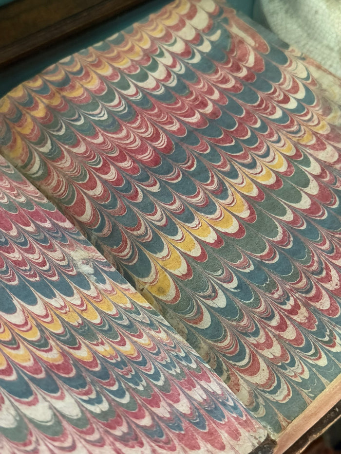 XXVII with Œil de Paon marbeling