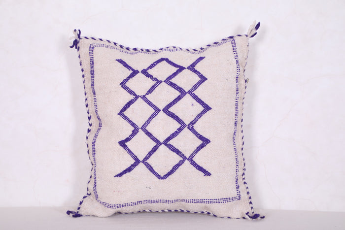 Beige square Pillow Kilim 18.1 INCHES X 18.8 INCHES - kilim pillow