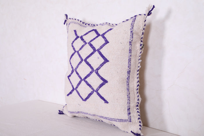 Beige square Pillow Kilim 18.1 INCHES X 18.8 INCHES - kilim pillow