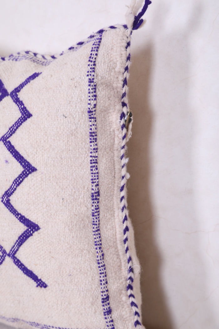 Beige square Pillow Kilim 18.1 INCHES X 18.8 INCHES - kilim pillow
