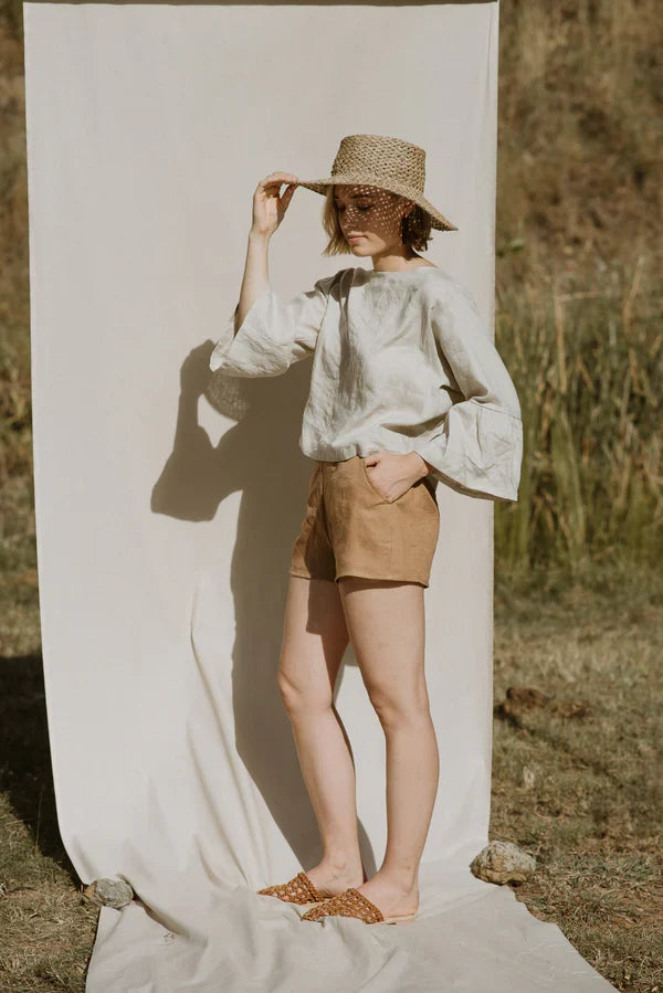 Bellbird Blouse Sewing Pattern - Versatile Everyday Top in AUS Sizes 6-20