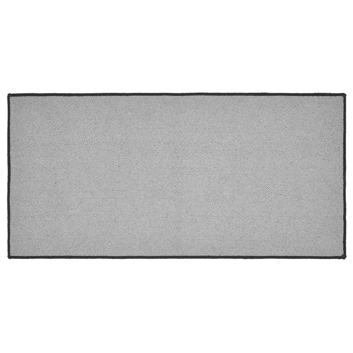 Black Check Indoor/Outdoor Rectangle Rug 17x36" - Primitive Star Quilt Shop