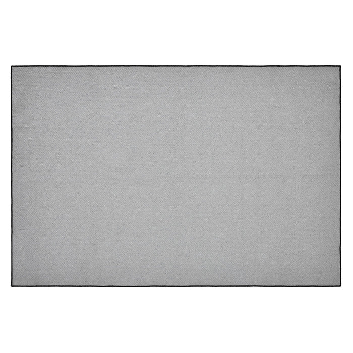 Black Check Indoor/Outdoor Rectangle Rug 4x6' - Primitive Star Quilt Shop
