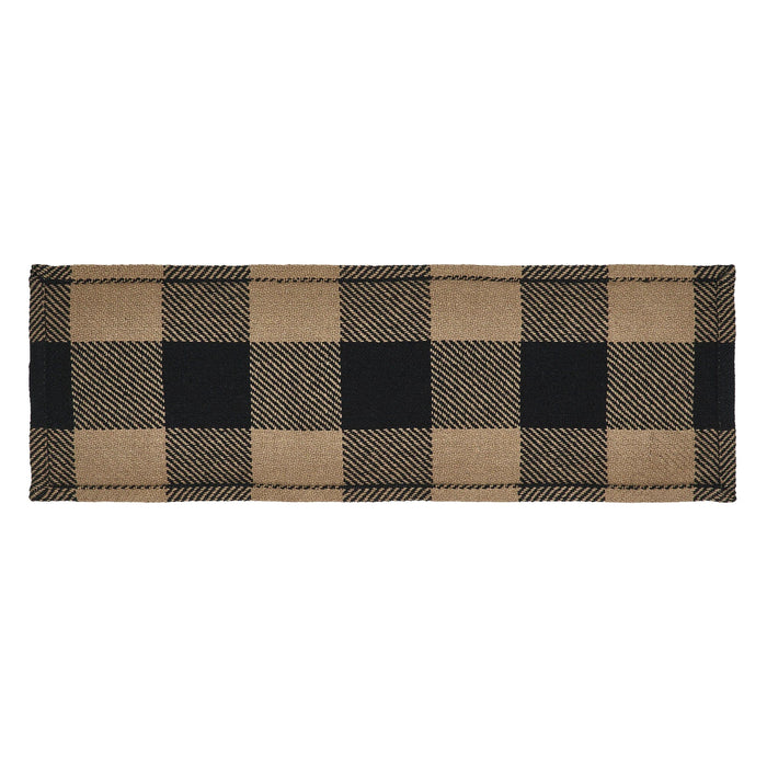 Black Check Runner 8x24" - Primitive Star Quilt Shop