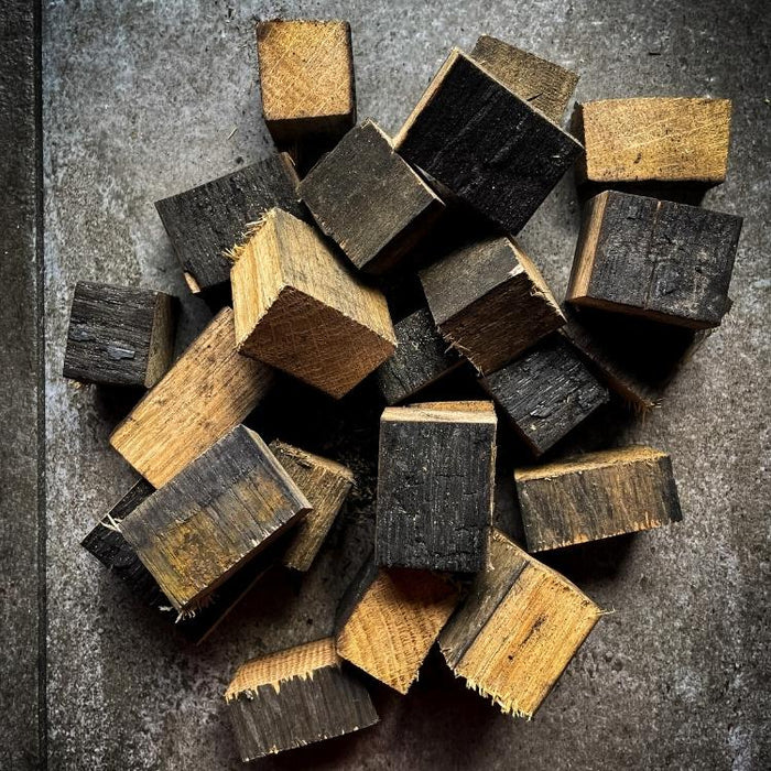 Bourbon Barrel Wood Grill Blocks