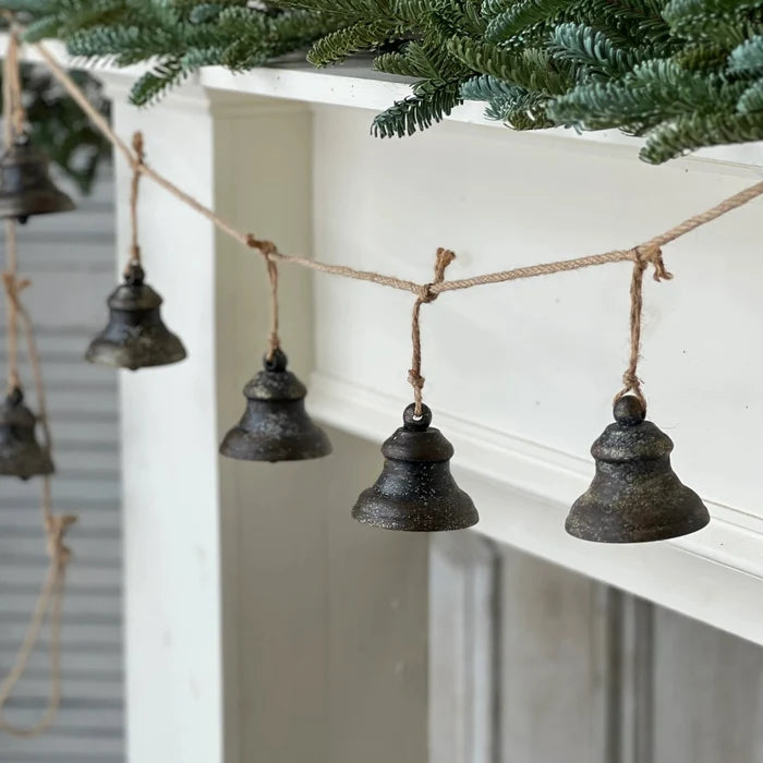 Bowstring Bell Garland - 76" - Primitive Star Quilt Shop