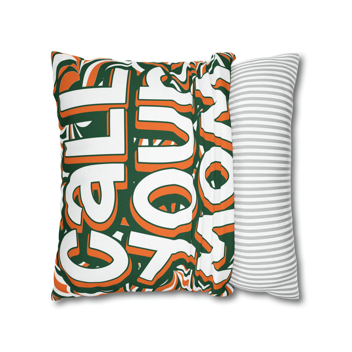 Call Your Mom Miami Pillow