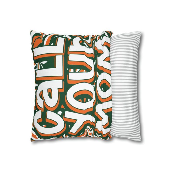 Call Your Mom Miami Pillow