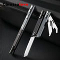 Caressolove Military Tactical Knife, Professional Self Defense Pen, Emergency Multitool, Camping Survival Tools, Cool EDC Gear for Men