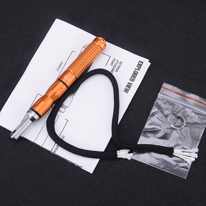 Carssolove Multifunctional Flint Emergency Fire Starter Outdoor Survival Waterproof Lighters for Camping Cigarette Accessories Tool