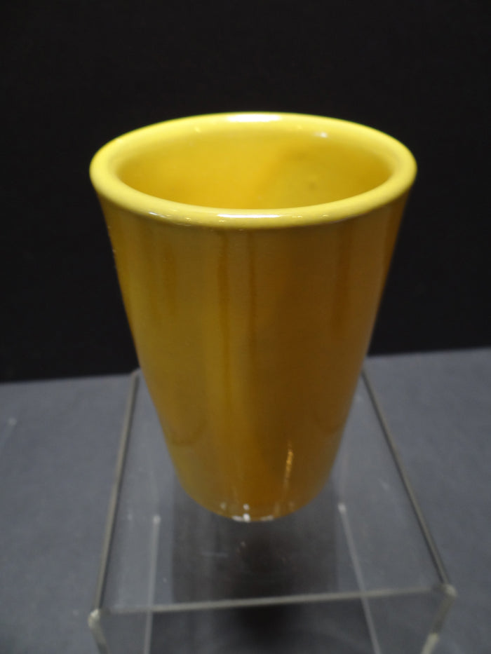 Catalina Island Pottery Yellow Tumbler