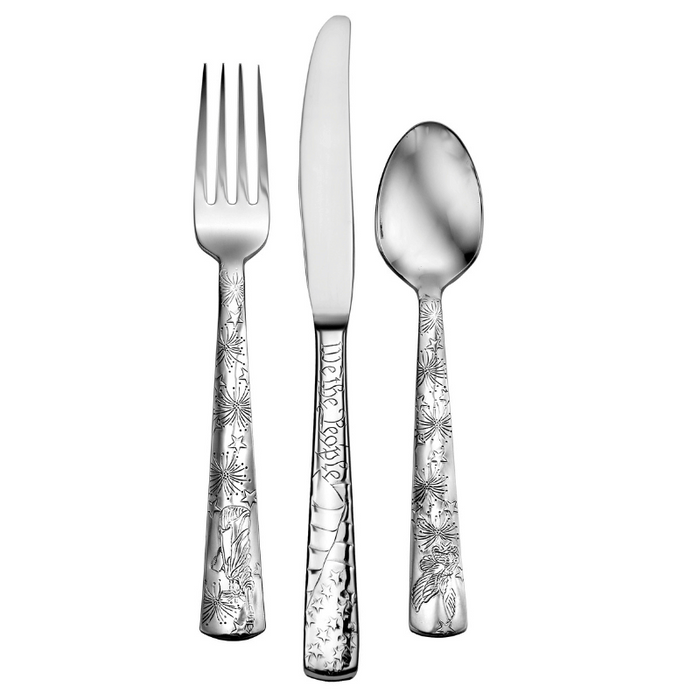 Celebrate American Liberty - 24 Piece Basic Set with Solid Knife