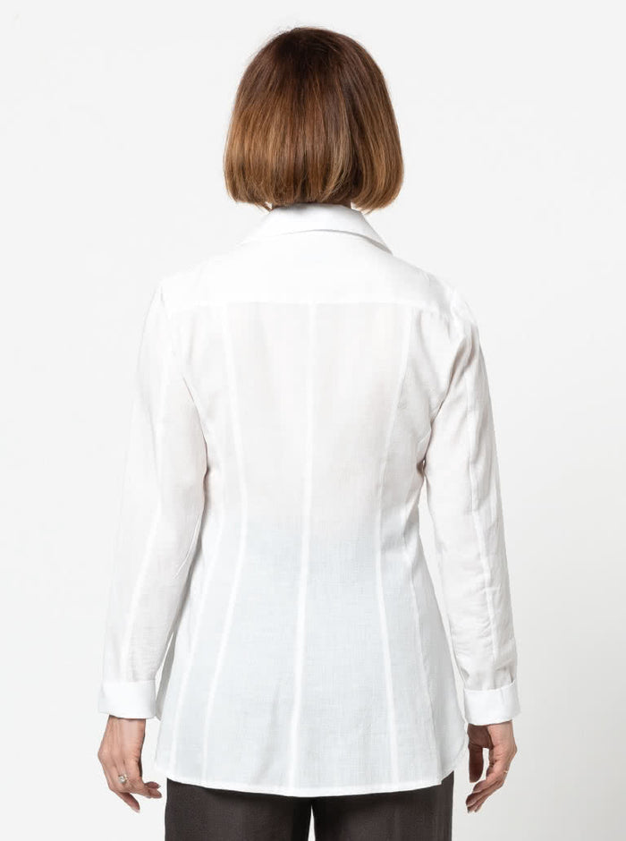 Celeste Woven Shirt Multi-Size Sewing Pattern - hard copy