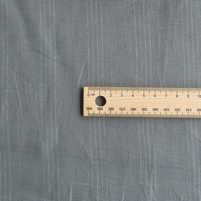 Chalk Stripe Charlie 100% Linen | Remnant
