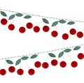 Cherry Honeycomb Garland