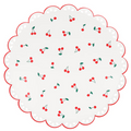 Cherry Pattern Dinner Plates