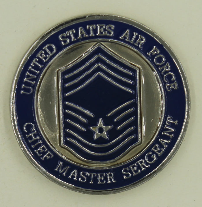 Chief Master Sergeant CMSgt Challenge Coin
