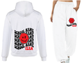 College Dripping Smiley Sweat Set