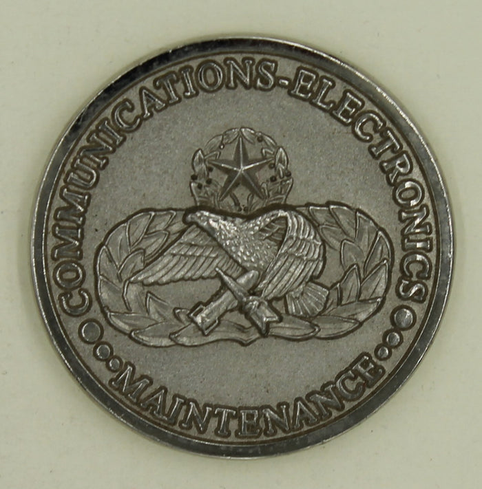 Communications Electronics Maintenance Comm Air Force Challenge Coin