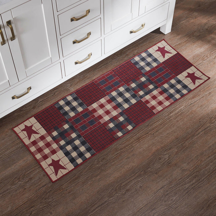 Connell Indoor/Outdoor Rectangle Rug 17x48" - Primitive Star Quilt Shop