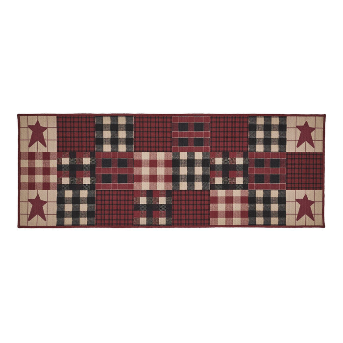 Connell Indoor/Outdoor Rectangle Rug 17x48" - Primitive Star Quilt Shop