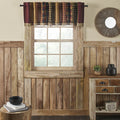 Connell Patchwork Lined Valance 72" - Primitive Star Quilt Shop