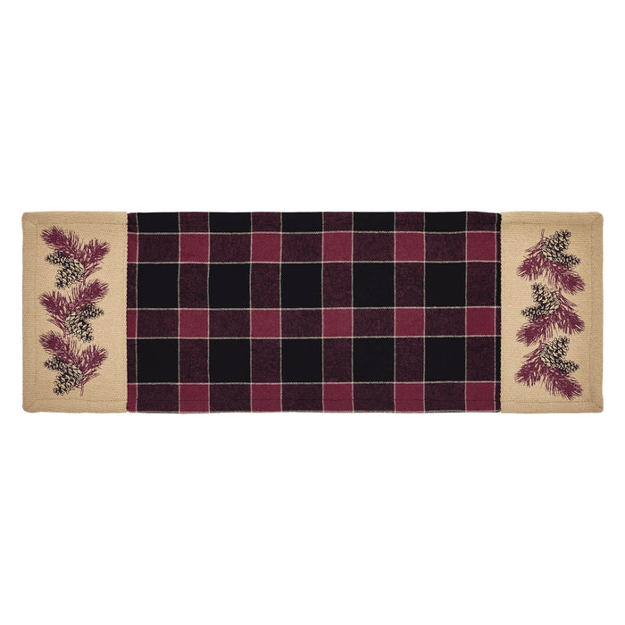 Connell Pinecone Runner 8x24" - Primitive Star Quilt Shop