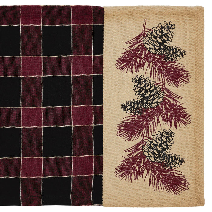 Connell Pinecone Runner 8x24" - Primitive Star Quilt Shop