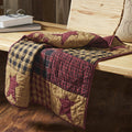 Connell Quilted Lap Throw 30x30" - Primitive Star Quilt Shop