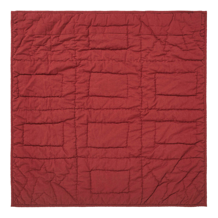 Connell Quilted Lap Throw 30x30" - Primitive Star Quilt Shop