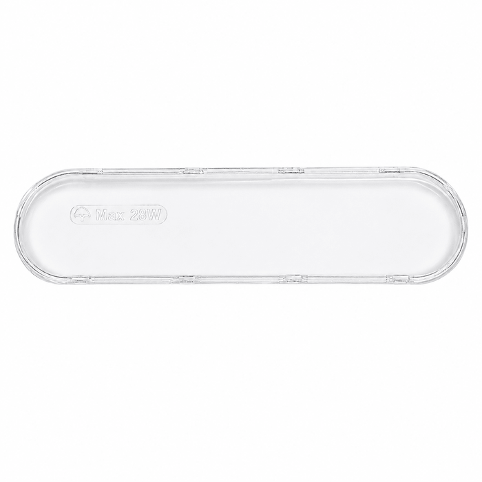 Cooker Hood LED Lens Cover - To Fit LA-DELTA Wall Hood - Luxair Cooker Hoods Limited