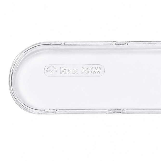 Cooker Hood LED Lens Cover - To Fit LA-DELTA Wall Hood - Luxair Cooker Hoods Limited
