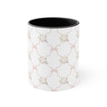 Coquette Black with Pink Bow Ceramic Mug