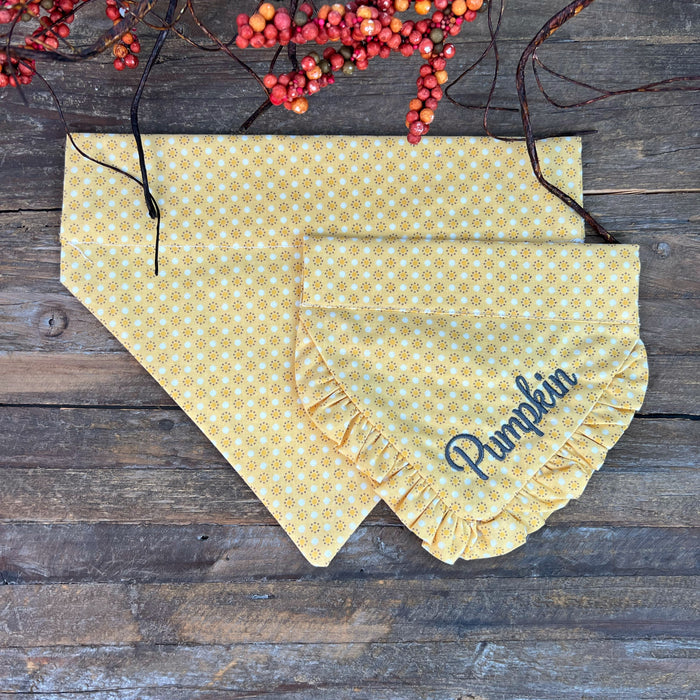 Cornstalk Dots Dog Bandana