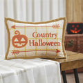 Country Halloween Pillow 9.5x14" - Primitive Star Quilt Shop