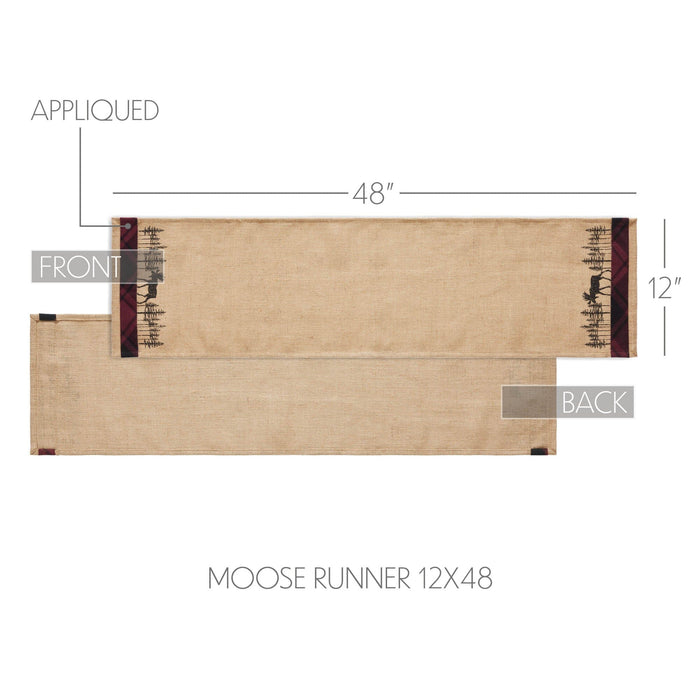 Cumberland Moose Runner 12x48" - Primitive Star Quilt Shop