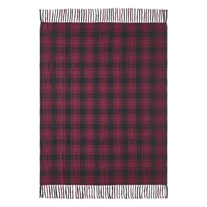 Cumberland Plaid Woven Throw - Primitive Star Quilt Shop