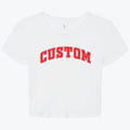 Custom Baby Crop Tee