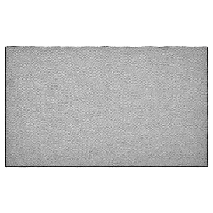 Custom House Black Indoor/Outdoor Rectangle Rug 36x60" - Primitive Star Quilt Shop