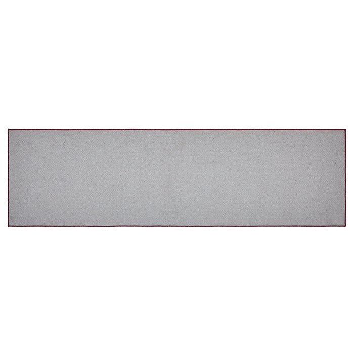 Custom House Burgundy Indoor/Outdoor Rectangle Rug 22x78" Runner - Primitive Star Quilt Shop