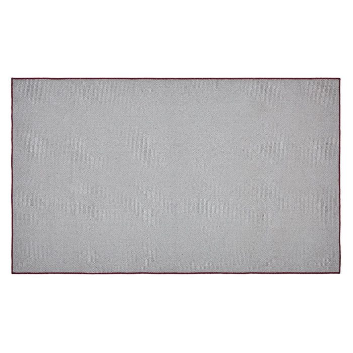 Custom House Burgundy Indoor/Outdoor Rectangle Rug 36x60" - Primitive Star Quilt Shop