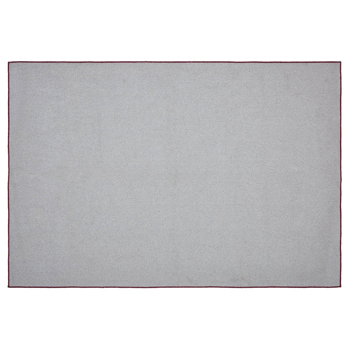 Custom House Burgundy Indoor/Outdoor Rectangle Rug 4x6' - Primitive Star Quilt Shop
