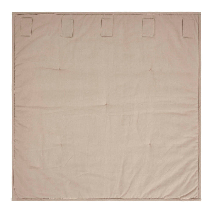 Custom House Burgundy Quilted Lap Throw 34x34" - Primitive Star Quilt Shop