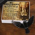 Dark Raven Necklace - My Viking Girlfriend -My Fire And My Rain- Gncm13007
